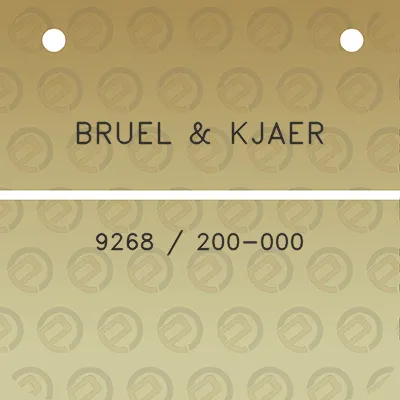 bruel-kjaer-9268-200-000