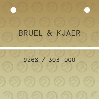 bruel-kjaer-9268-303-000