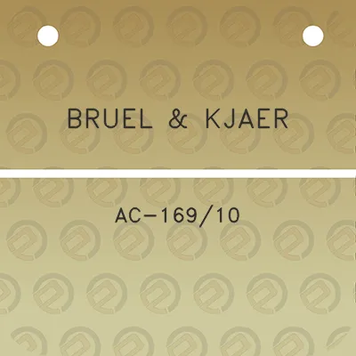 bruel-kjaer-ac-16910