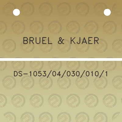 bruel-kjaer-ds-1053040300101