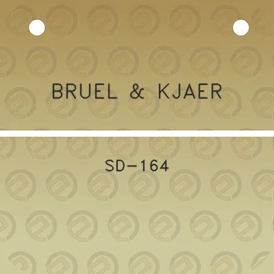 bruel-kjaer-sd-164