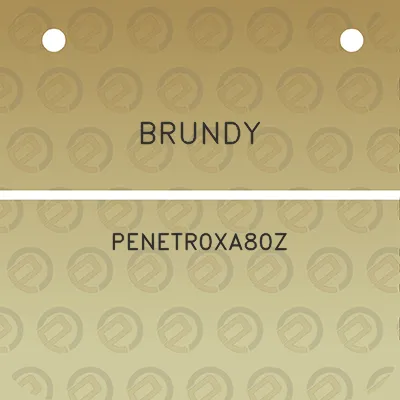 brundy-penetr0xa80z