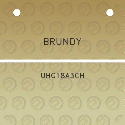 brundy-uhg18a3ch