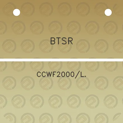 btsr-ccwf2000l