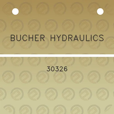 bucher-hydraulics-30326