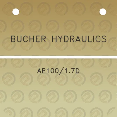 bucher-hydraulics-ap10017d