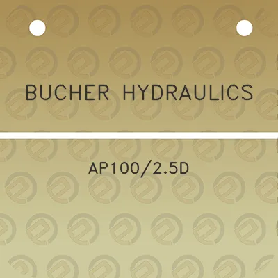 bucher-hydraulics-ap10025d