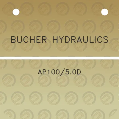 bucher-hydraulics-ap10050d