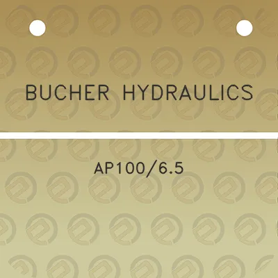 bucher-hydraulics-ap10065