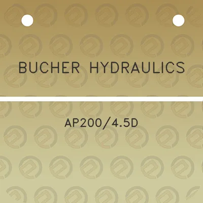 bucher-hydraulics-ap20045d