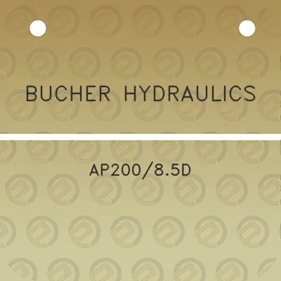 bucher-hydraulics-ap20085d