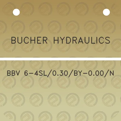 bucher-hydraulics-bbv-6-4sl030by-000n