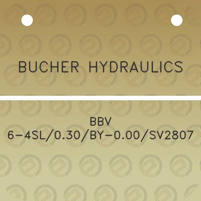 bucher-hydraulics-bbv-6-4sl030by-000sv2807