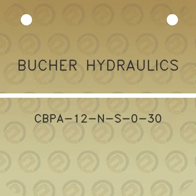 bucher-hydraulics-cbpa-12-n-s-0-30