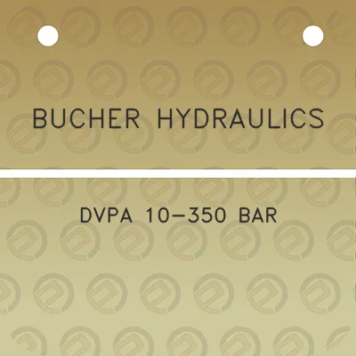 bucher-hydraulics-dvpa-10-350-bar