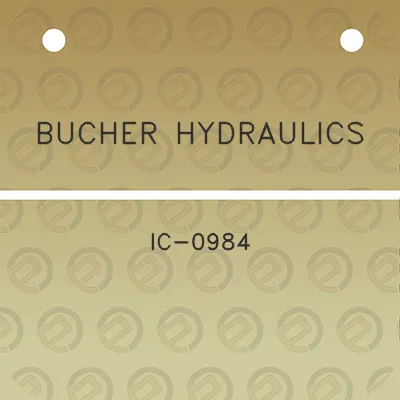 bucher-hydraulics-ic-0984