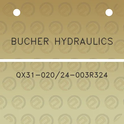 bucher-hydraulics-qx31-02024-003r324