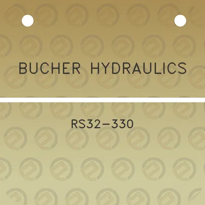 bucher-hydraulics-rs32-330