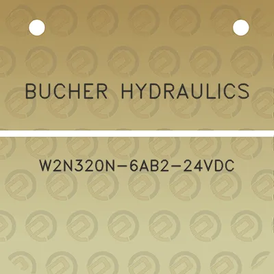 bucher-hydraulics-w2n320n-6ab2-24vdc