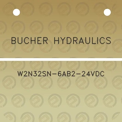 bucher-hydraulics-w2n32sn-6ab2-24vdc