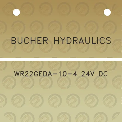 bucher-hydraulics-wr22geda-10-4-24v-dc