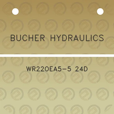 bucher-hydraulics-wr22oea5-5-24d