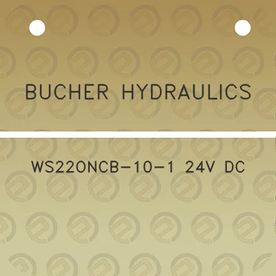 bucher-hydraulics-ws22oncb-10-1-24v-dc