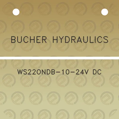 bucher-hydraulics-ws22ondb-10-24v-dc