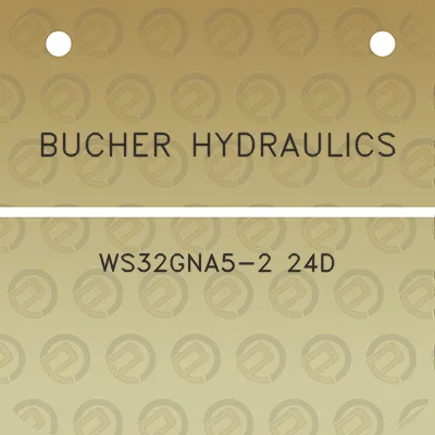 bucher-hydraulics-ws32gna5-2-24d