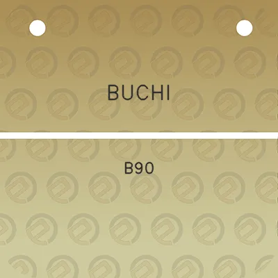 buchi-b90