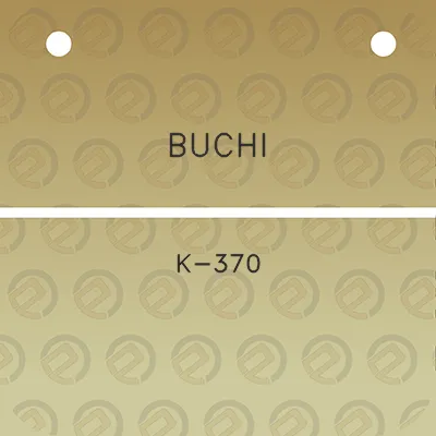 buchi-k-370