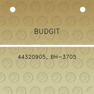 budgit-44320905-bh-3705