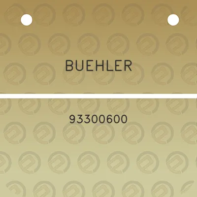 buehler-93300600