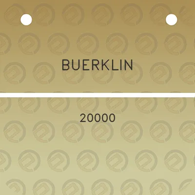 buerklin-20000