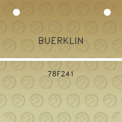 buerklin-78f241