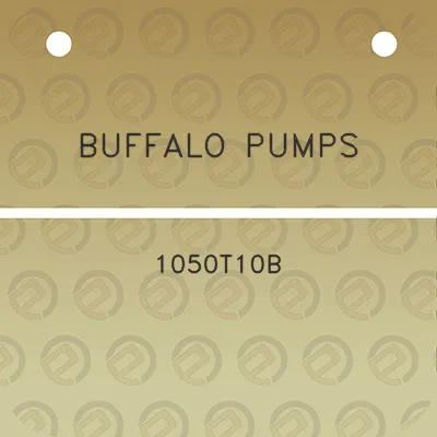 buffalo-pumps-1050t10b