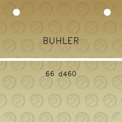 buhler-66-d460