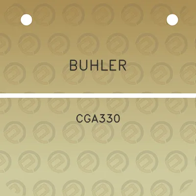 buhler-cga330