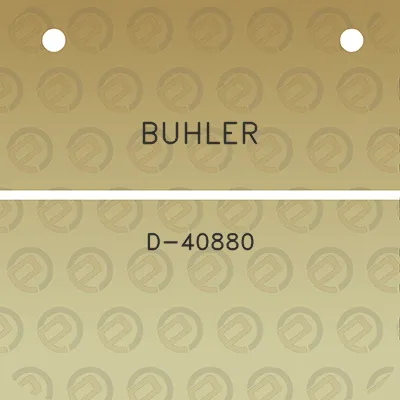 buhler-d-40880