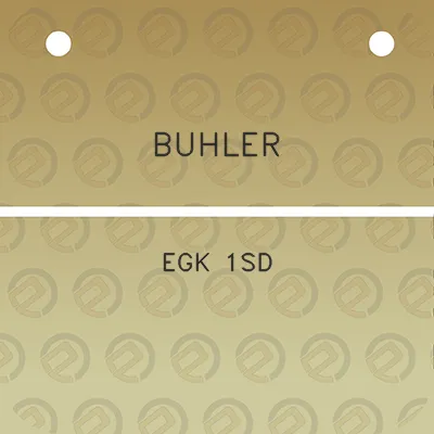 buhler-egk-1sd