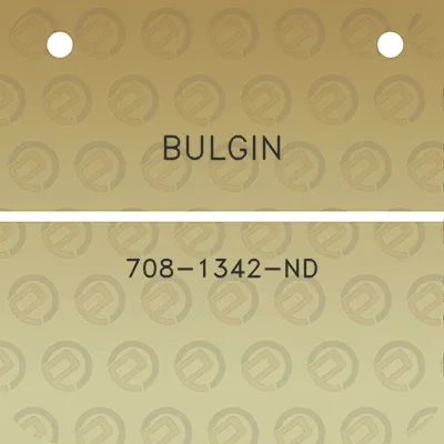 bulgin-708-1342-nd