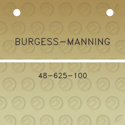 burgess-manning-48-625-100