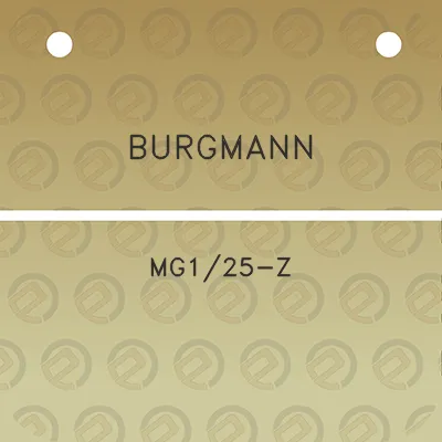 burgmann-mg125-z