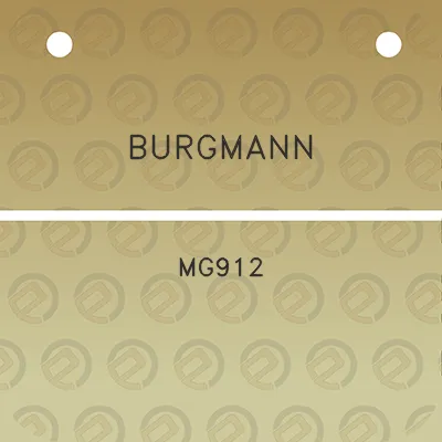 burgmann-mg912