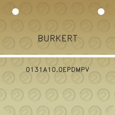 burkert-0131a100epdmpv