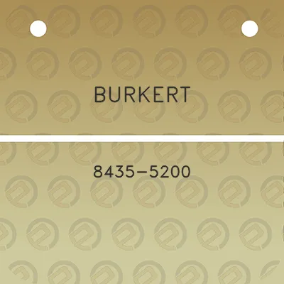 burkert-8435-5200