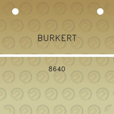 burkert-8640