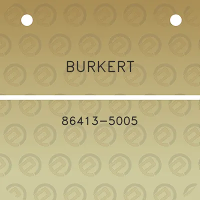 burkert-86413-5005