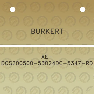 burkert-ae-dos200500-53024dc-5347-rd