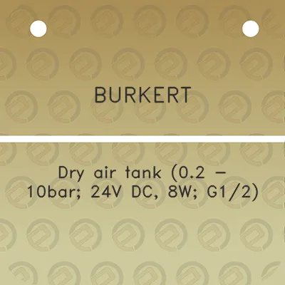 burkert-dry-air-tank-02-10bar-24v-dc-8w-g12